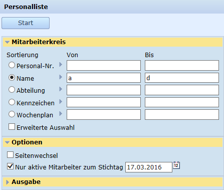 Personalliste